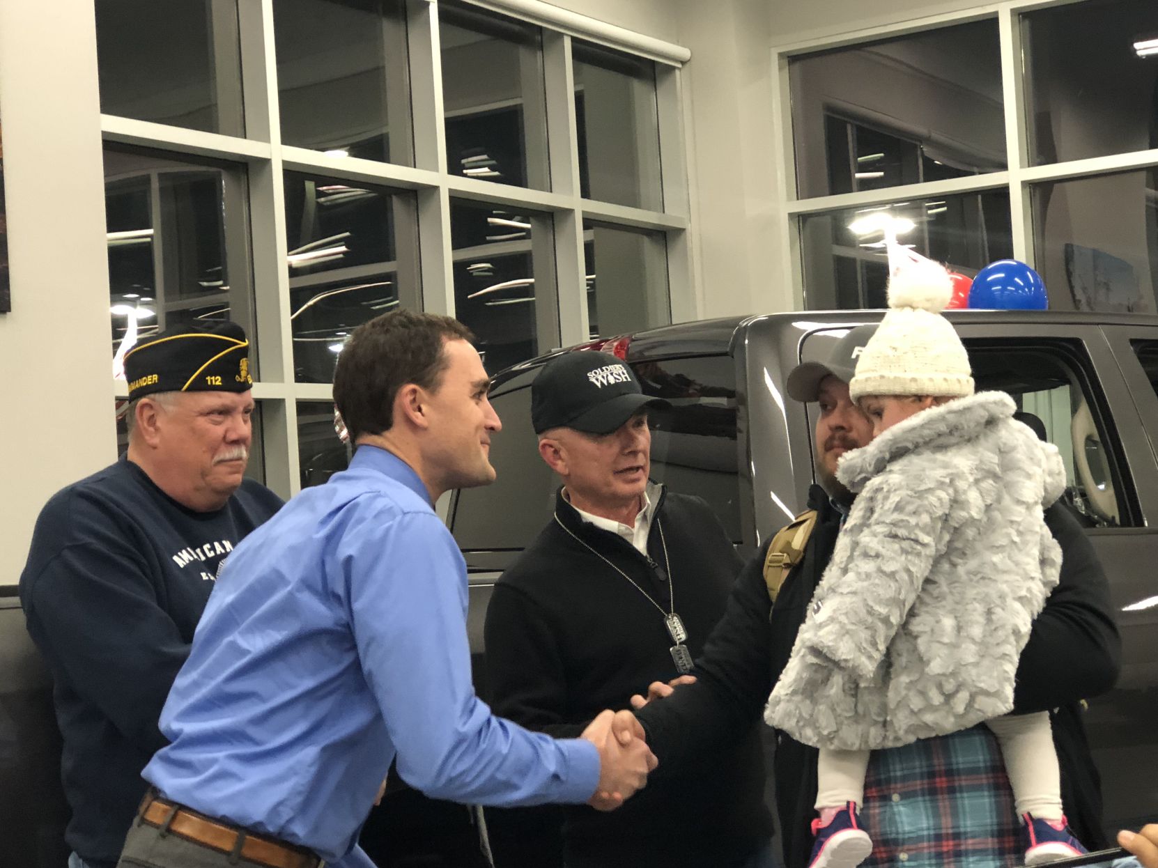 Soldier's wish comes true